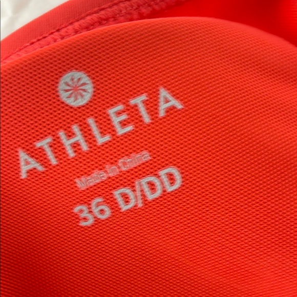 Athleta Red Bikini Top - Picture 4 of 7